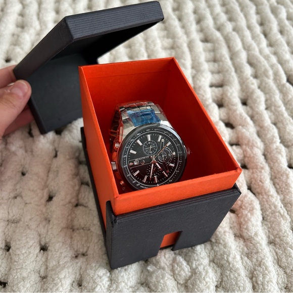 NWT Chicane Chronograph CH4243 Stainless Steel Men's Watch - Picture 3 of 14